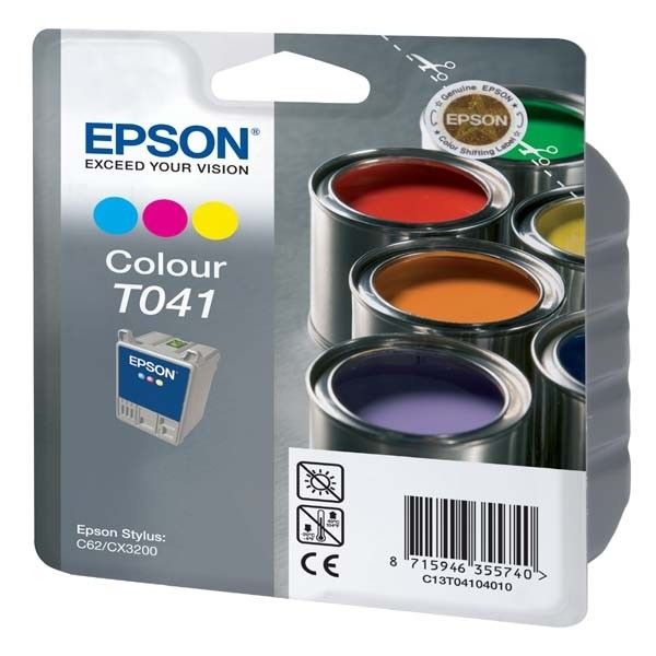 Cartouche d'encre 3 couleurs T041
